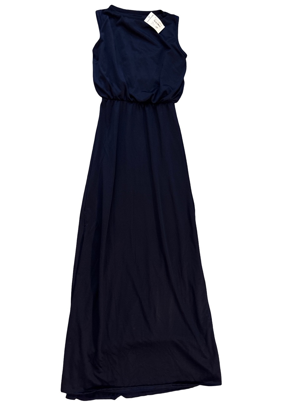 Go Couture Navy Sleeveless Maxi Dress